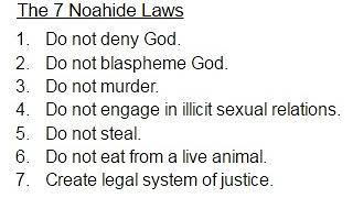 There Is No Such Thing As 7 Separate Noahide Laws