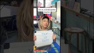 me as a kindergarten teacher  ib: @cleotrapa #shorts #comedy #relatable