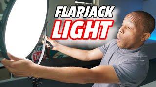 Neewer LED Bi-Color Studio Round Panel FlapJack Light