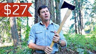 Testing The Cheapest Axe On AMAZON