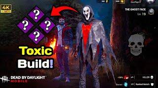 Using The Most Toxic Build On GhostFace! | Dbd Mobile