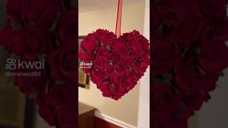 how to make beautiful hanging Rose decoration at home #diy #art #craft #decoration