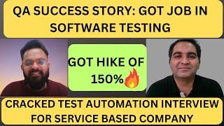 8LPA to 20LPA 4 Offers! A Journey of A Software Tester| QA Success Story| RD Automation Learning