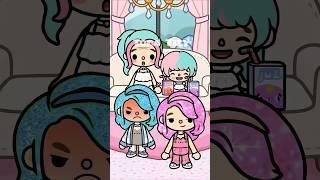 My twin sisters Pink and Blue always fight🩷🩵 #tocaboca #tocalifeworld #shorts #fyp