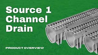 Source 1 Drainage Channel Drain Product Overview | DIY Drainage Solutions