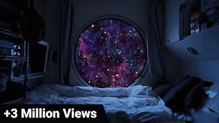 Starship Sleeping Quarters | Sleep Sounds White Noise with Deep Bass | Spaceship Ambience