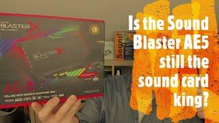 Is the Sound Blaster AE5 still the sound card king?