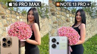 iPhone 16 Pro Max Vs Redmi Note 13 Pro Plus Camera Test Comparison