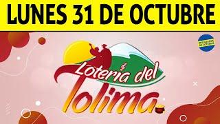 Resultados Lotería del TOLIMA Lunes 31 de Octubre de 2022 | PREMIO MAYOR 