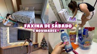 VLOG: FAXINA PESADA DE SÁBADO NA CASA NOVA E NOVIDADES