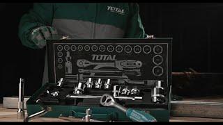 TOTAL socket set THT141253