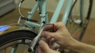 Service an der Shimano V-Brake Felgenbremse