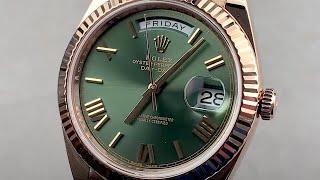 Rolex Oyster Perpetual Day-Date 40 228235 Rolex Watch Review