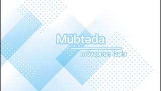 Cümlə üzvləri.Mübtəda.Mövzunun izahı