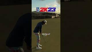 PGA Tour 2K23 - I'd be happy with two putts from here. But what happened next was very surprising!