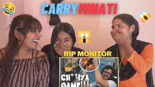 Carryminati RIP Monitor 2017-2019 Reaction | Carryislive |Getting over it | Carry funniest moments