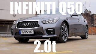 (ENG) Infiniti Q50 2.0 turbo - Test Drive and Review