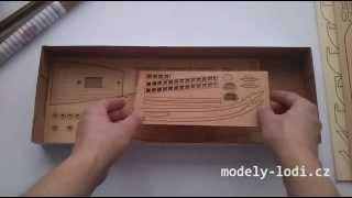 MM756 Nina Mantua Ship Model Kit Unboxing