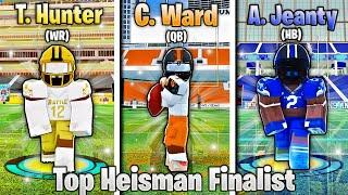 I Put ALL The Heisman Finalist On ONE Team In NFL Universe Football