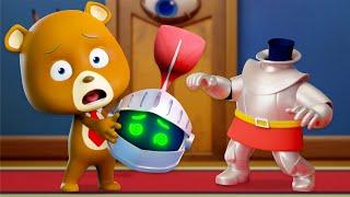 Who Will Save the Halloween knight ? Kids Funny Cartoon Shows