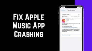 How To Fix Apple Music App Crashing Issue After iOS 17 Beta On iPhone