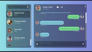 Chat Box using HTML, CSS, JavaScript