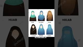All types of veils for muslimwomen #shorts #muslimgirl #hijab #ytstude #hijabstyle