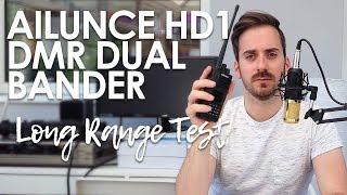 Ailunce HD1 Long Range DMR & Analogue Test - 20+ Miles!