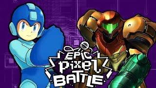 Samus Vs Megaman - EPIC PIXEL BATTLE [EPB SEASON 1]