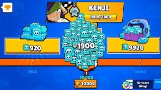 WOOWW!! 10,000 LEGENDARY NEW CREDITS! BRAWL STARS UPDATE GIFTSS!!