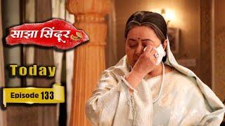 Saajha Sindoor Today New Episode 133 Full 4K Video On Location| The Bollywood Drama