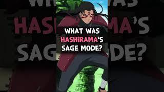 Naruto's BIGGEST MYSTERY-What Was Hashirama's Sage Mode?