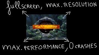 How to: fullscreen, 1080p and max. performance on Sacred Gold w/ Windows 10