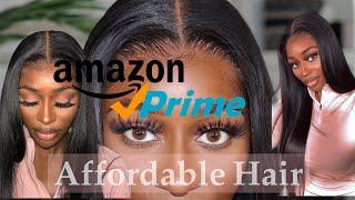 BEST AFFORDABLE WIGS ON AMAZON | *MUST HAVE* Silky Straight HD Lace Wig | Amazon Prime Hair