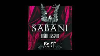 Sabani - Final Answer [S001]