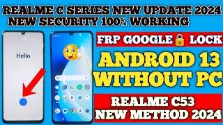 Realme C51/C53/C55/C35 Frp Google Lock Bypass Without PC | Android 13 New Method 2024