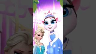 Frozen / Elsa vs Angela #frozen #angela #elsa #talkingangela