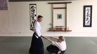 Fudōshin:  Immovable Spirit.  Aiki training through sword practice.