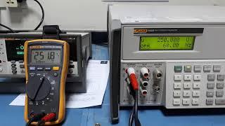 Fluke Multimeter calibration