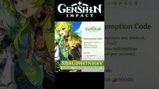 Genshin Impact February 2023 Redeem Codes #Shorts #Primogem