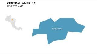 Central America Complete Keynote Maps Template for Stunning Presentations | Easy to Customize