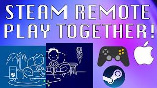 Quick Tutorial: Steam Remote Play Together on Mac!