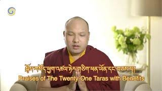 Karmapa Chants - Praises of The Twenty-One Taras with Benefits – Tibetan English