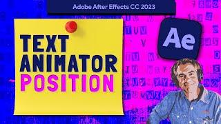 How To Add Position Text Animator in After Effects