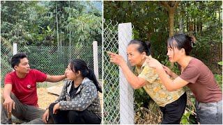 What will happen when policeman Hung's mother and the third person come to Hoai Ca's house?