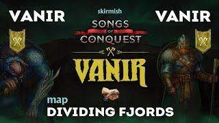 SOC  VANIR  VS  VANIR (skirmish) map DIVIDING FJORDS (new)  #songsofconquest