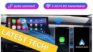 Snappy quick WIRELESS Android Auto/carplay adapter review! From: Linkifun.