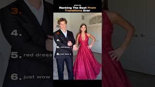 Ranking The Best Prom Transitions OAT (Part 6) #prom #transition #ranking #tiktok