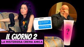 IL MISTERO DELLA CREMA AMICA E I MESSAGGI BRUTTI DI JOHNNY. (il processo, giorno 2)