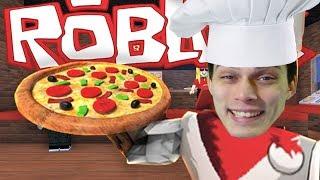 РАБОТА В ПИЦЦЕРИИ РОБЛОКС ! - Roblox Work at a Pizza Place На Русском